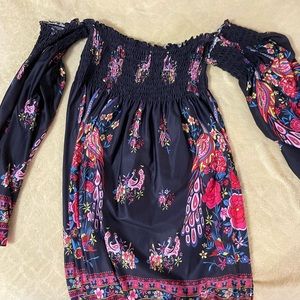 Off the shoulder dress